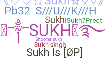 ニックネーム - sukh