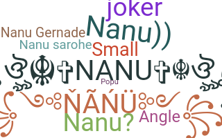 ニックネーム - nanu