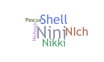 ニックネーム - Nichelle