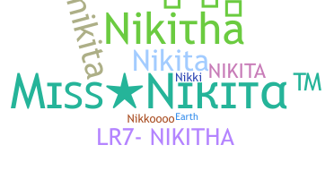 ニックネーム - Nikitha
