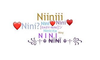 ニックネーム - Nini