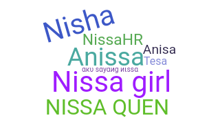 ニックネーム - Nissa