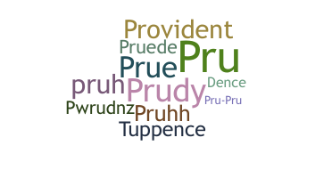 ニックネーム - Prudence