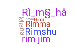 ニックネーム - Rimsha
