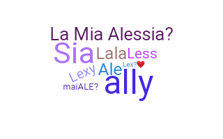ニックネーム - ALESSIA