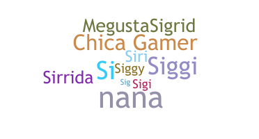 ニックネーム - Sigrid