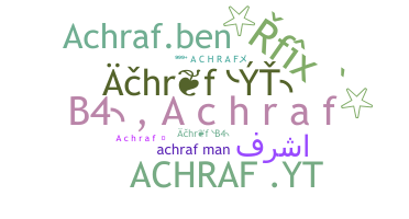 ニックネーム - Achraf