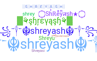 ニックネーム - shreyash