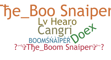 ニックネーム - BoomSnaiper