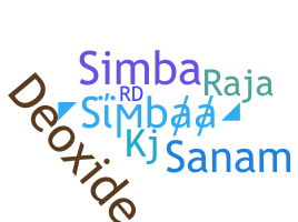 ニックネーム - Simbaa