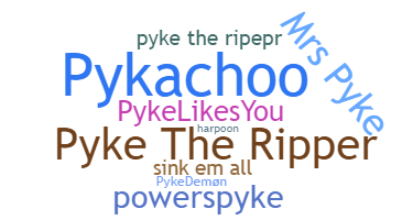 ニックネーム - pyke