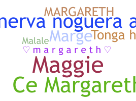 ニックネーム - Margareth