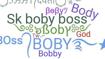 ニックネーム - boby