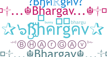 ニックネーム - Bhargav