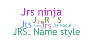 ニックネーム - jrs