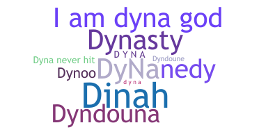 ニックネーム - Dyna