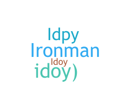 ニックネーム - IdoY