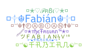 ニックネーム - Fabian