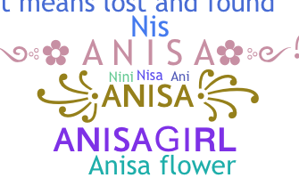 ニックネーム - Anisa