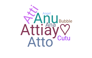 ニックネーム - Attia