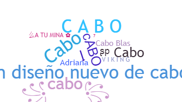 ニックネーム - CABO