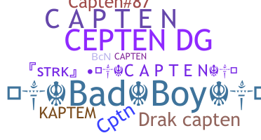 ニックネーム - Capten