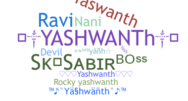 ニックネーム - Yashwanth