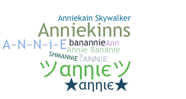 ニックネーム - Annie