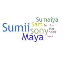ニックネーム - Sumaya