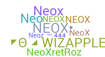 ニックネーム - neox