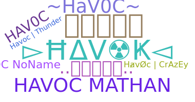 ニックネーム - Havoc