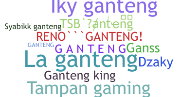 ニックネーム - Ganteng