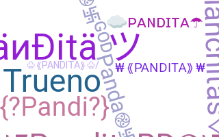 ニックネーム - Pandita