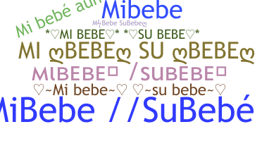ニックネーム - Mibebesubebe