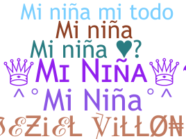 ニックネーム - minina