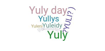 ニックネーム - yuly