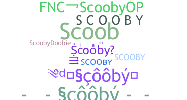 ニックネーム - Scooby