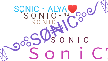 ニックネーム - SoniC