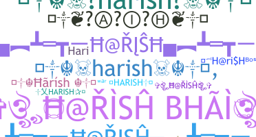 ニックネーム - Harish