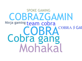 ニックネーム - CobraGang