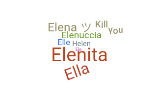 ニックネーム - Elena