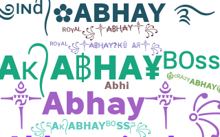 ニックネーム - Abhay