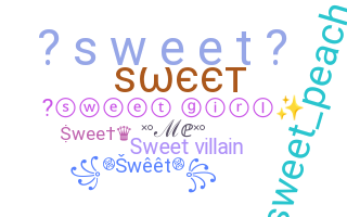 ニックネーム - Sweet
