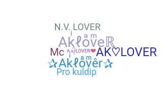 ニックネーム - aklover