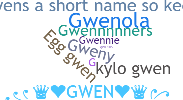 ニックネーム - gwen