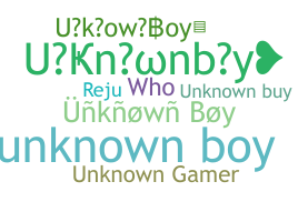 ニックネーム - UnknownBoy