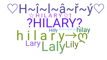 ニックネーム - Hilary
