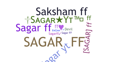 ニックネーム - SagarFF