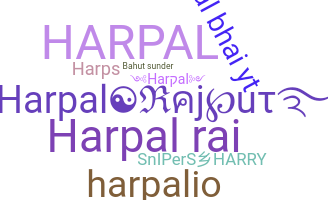 ニックネーム - Harpal