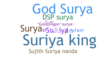 ニックネーム - Suriya
